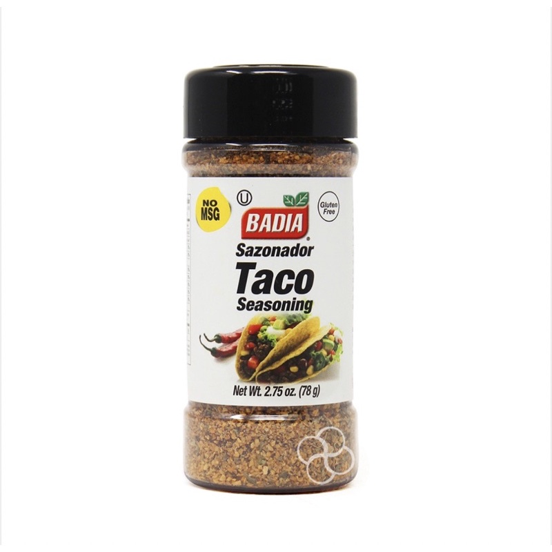 Badia Taco Seasoning 2.75oz/78g Shopee Philippines