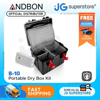 ANDBON B-10 Portable Dry Box Kit with Dehumidifier for Camera Photography Gadgets Storage