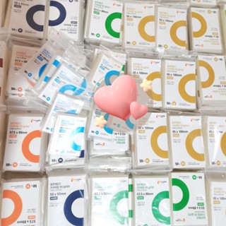 Korean 20dmm 57.5X89mm Popcorn Photocard Sleeve Ido Small Card Protective Film CPP High Permeability