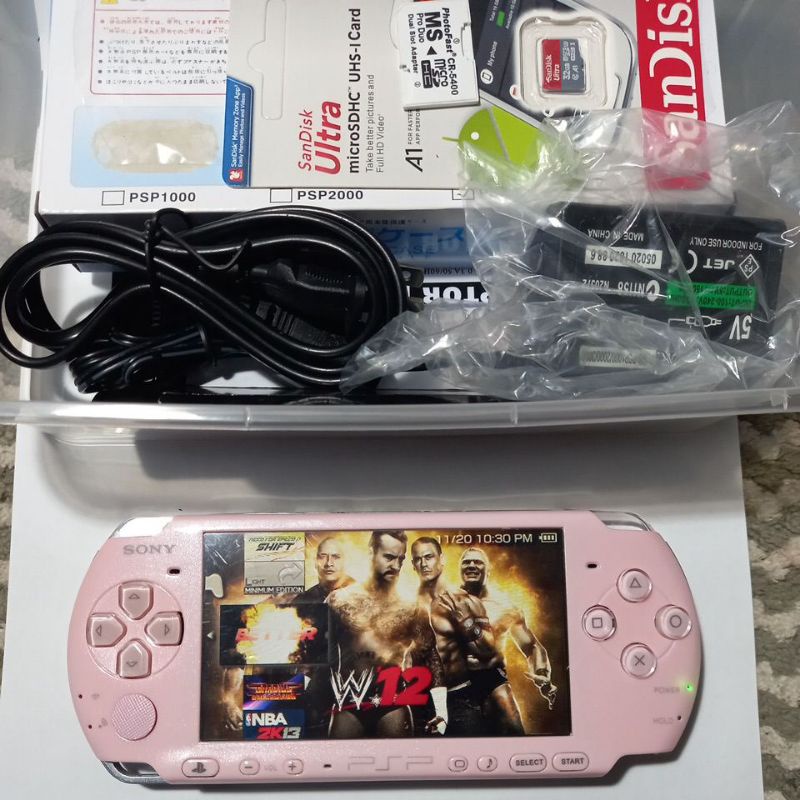 PsP 3000 slim model Original refurbished Pink Shopee Philippines