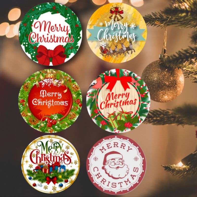 Christmas edible wafer paper print for bento cakes | Shopee Philippines