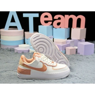 coral peach nike shoes