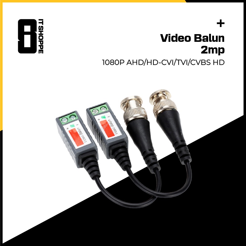 Video balun 1080P AHD/HDCVI/TVI/CVBS 2mp HD Video Balun Transmitter