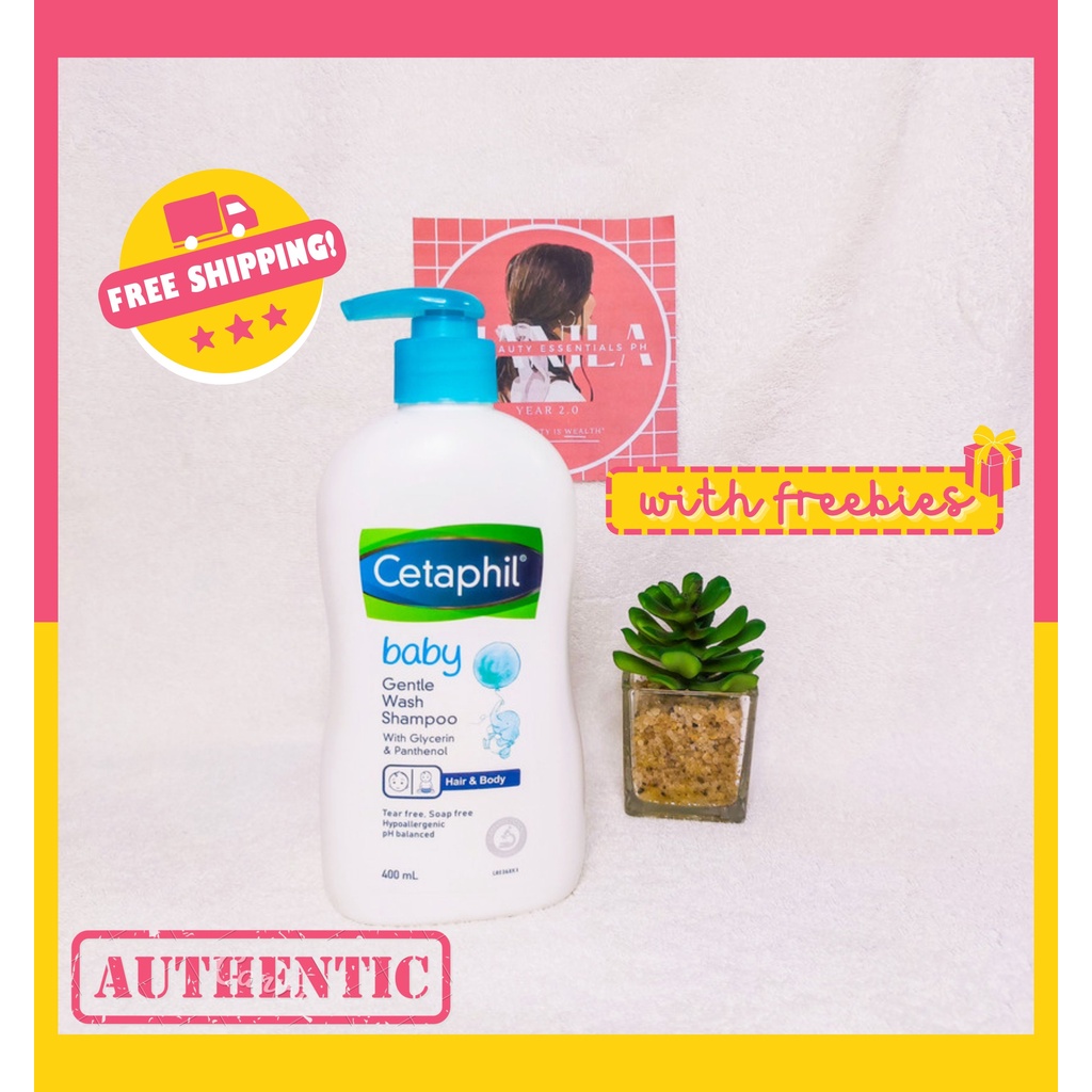 NEW Cetaphil baby Gentle Wash and Shampoo 400ml Shopee Philippines