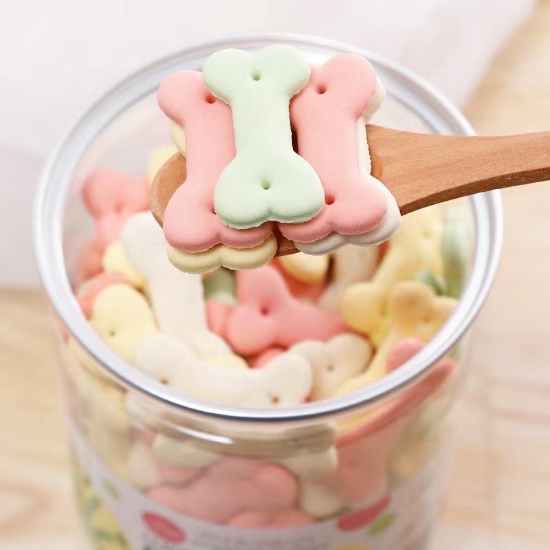 220g Pet Biscuit Pet Cookies Dog Treats Dog Snacks Dog Biscuit Rainbow