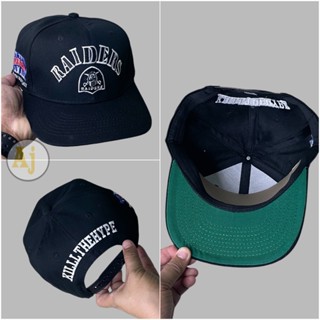Oakland raiders KTH kill the hype snapback cap casual streetwear cap