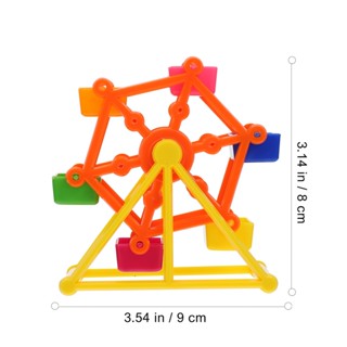 1Pc Toy Bird Toys Parrot Foraging Trainingparakeet Feeder Cage Chewing Intelligence Birds Windmill Cockatiel Chew Wheel Ferris #6