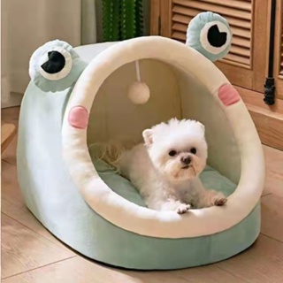 (COD) Removable washable cute cat dog house indoor warm and comfortable pet dog bed kennel #9