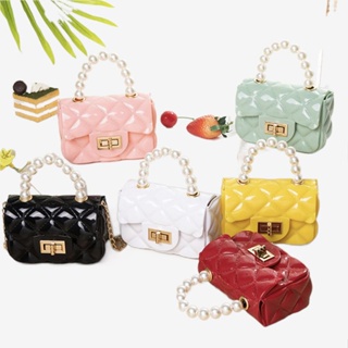 ✸☈✜Mumu #2060 Cute Mini Fashion Jelly Bag For Women Sling Bags For Kids Children