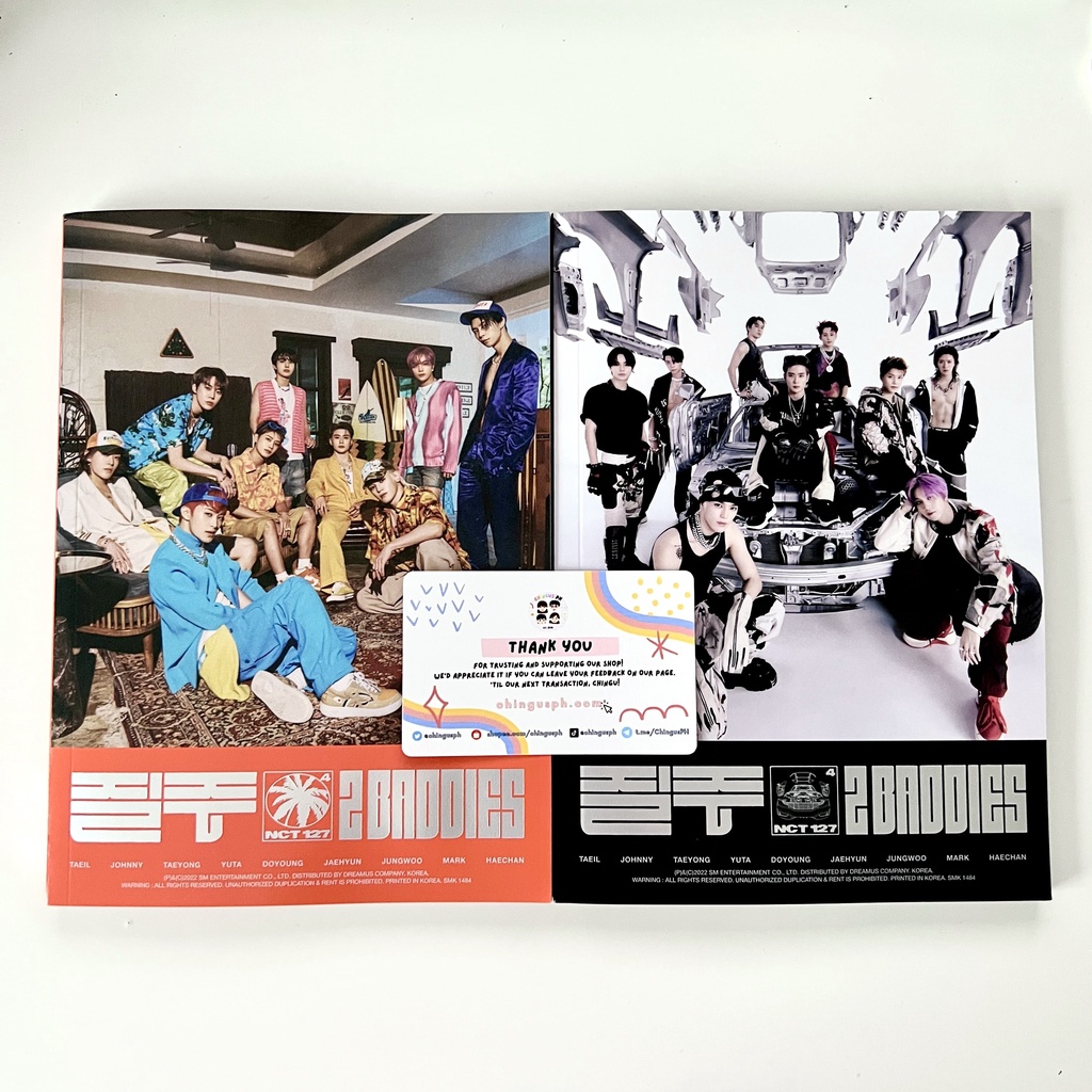 [ONHAND / UNSEALED] NCT 127 - 2 BADDIES ALBUM (Photobook Ver: Faster 질주 ...