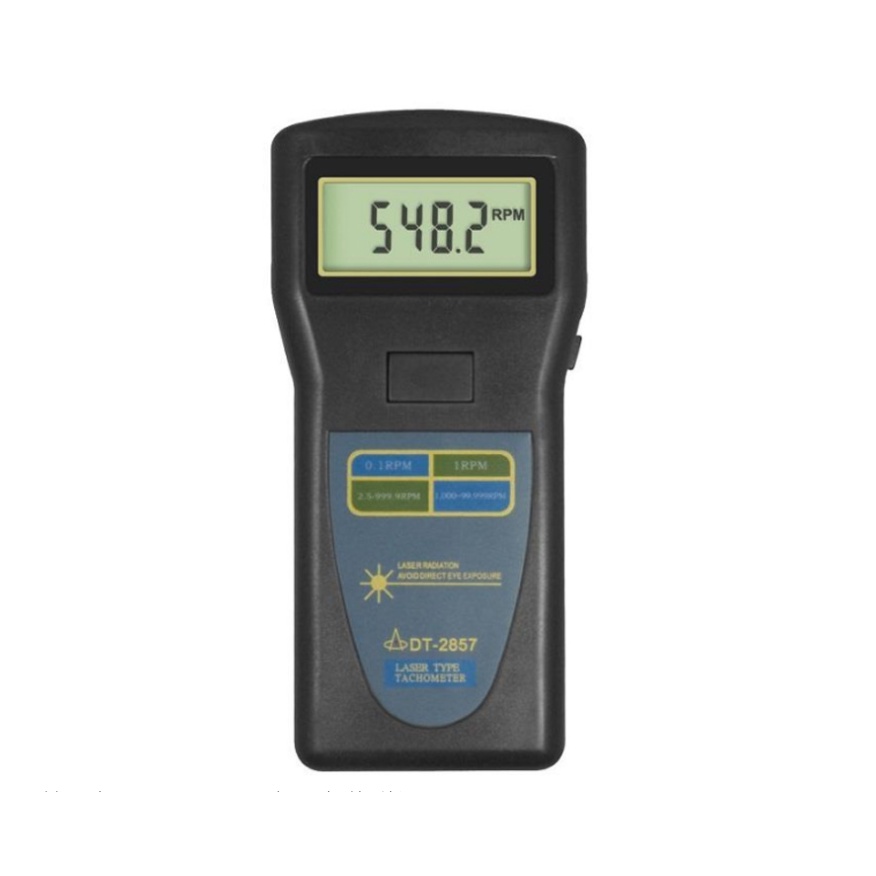 DT2857 New Digital Tachometer NonContact Laser Photo Tachometer Surface Speed Tester Auto Meter