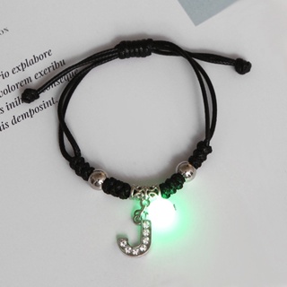 Nightson English 26 Letters Your Name Student Korean Girlfriend Friendship bracelet Couple Hand Rope #7