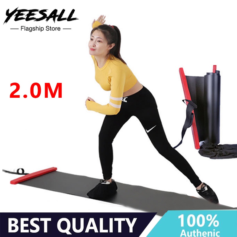 Sliding Mat Portable Indoor Exercise Mat Skating Balance Training Fat Burning Slim Sliding Yoga