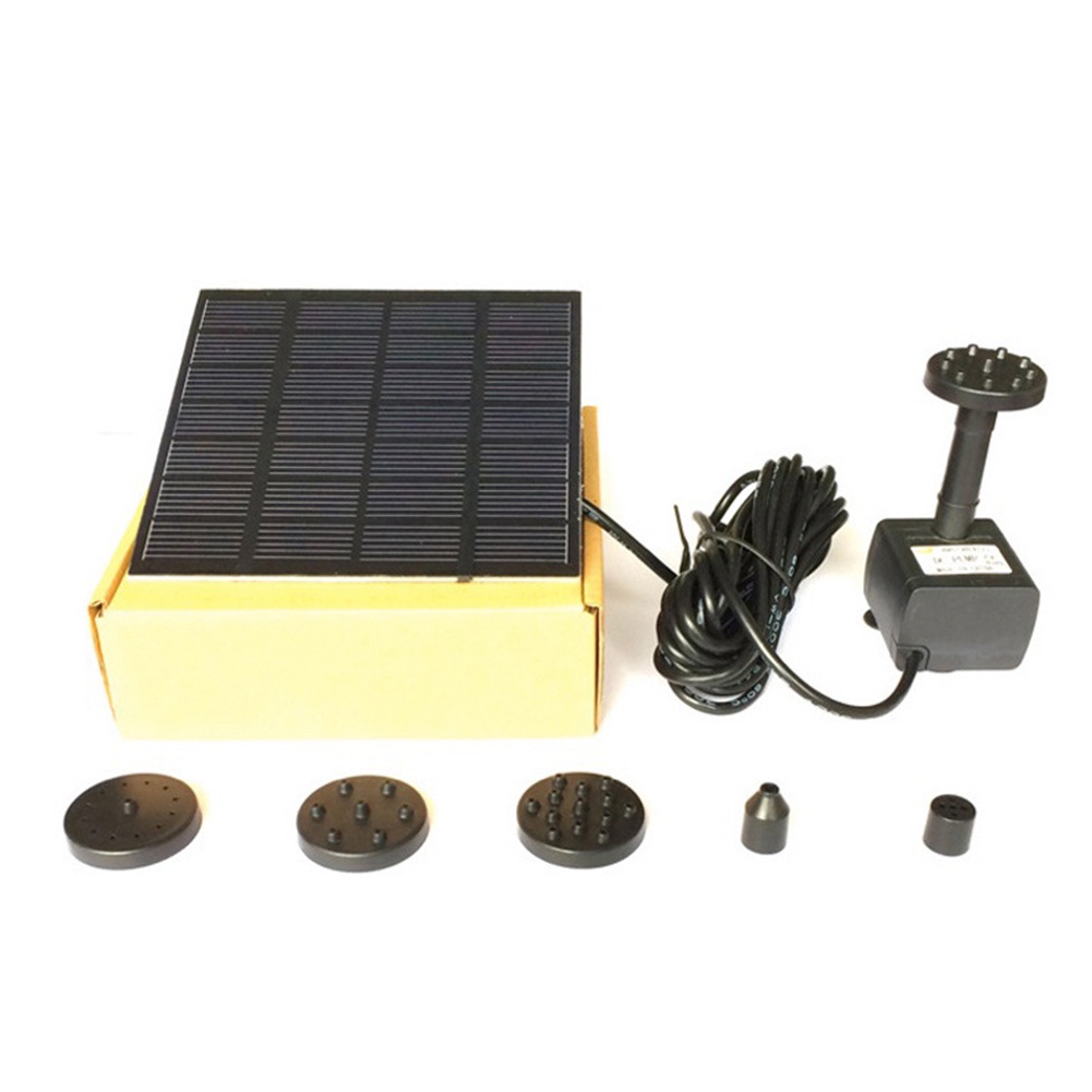 Solar Powered Water Fountain Pool Pond Garden Patio Lawn Decoration Outdoor Solar Floating Fountain #4