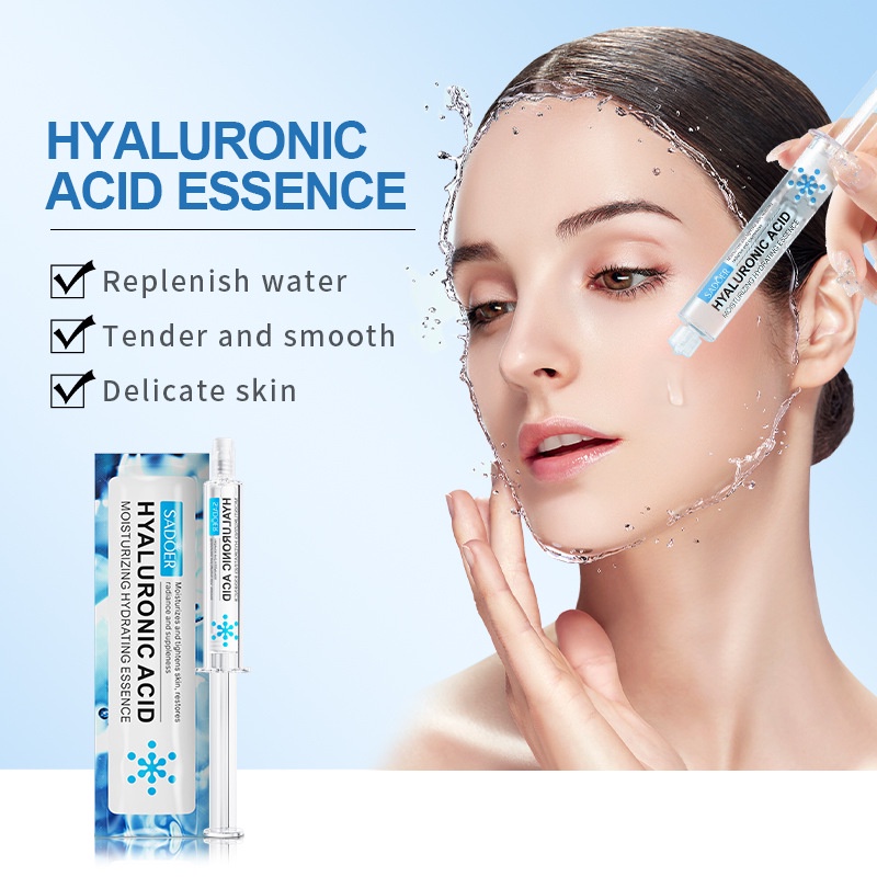 Hyaluronic Acid Essence 10g Aloe Vera Rose Hydrating Moisturizing Soft Skin Shopee Philippines