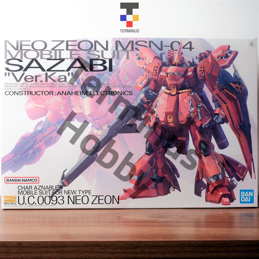 Bandai MG Sazabi Gundam Ver Ka 1/100 | Shopee Philippines