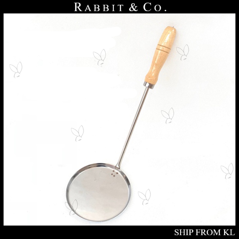 R&c Acuan Kuih Tempeyek Stainless Steel Mold / Cucur Shrimp Spoon Frying Ladle Shrimp Fritters Spatula Spoon