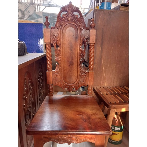 Antique narra chair Shopee Philippines