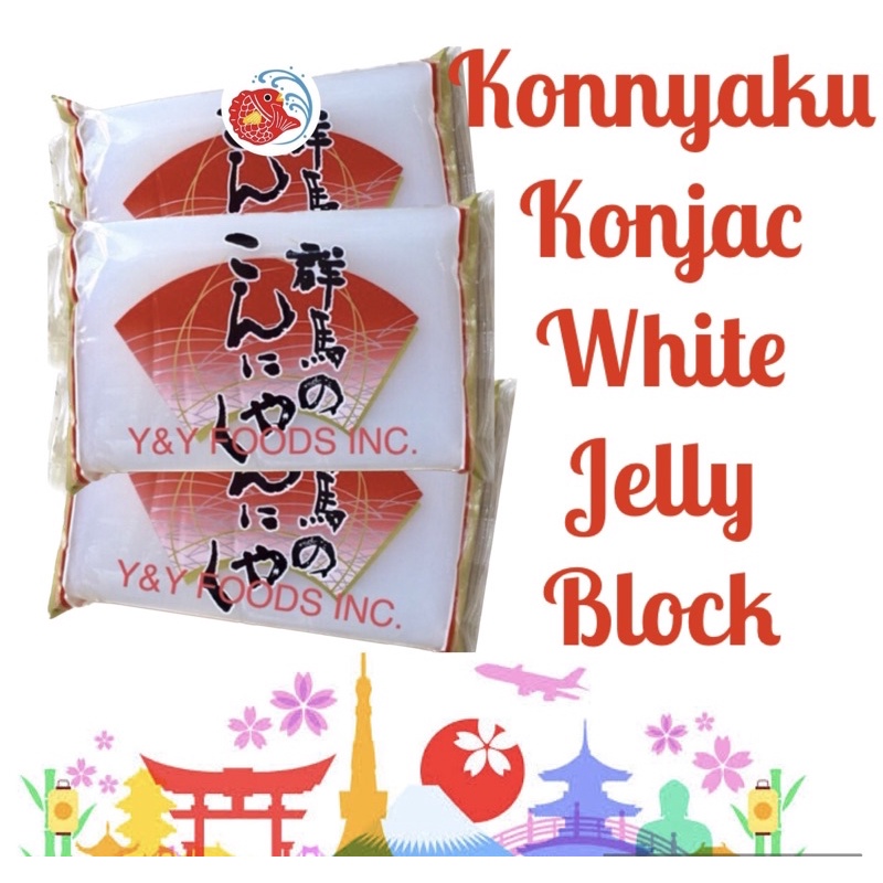 JAPAN KONNYAKU KONJAC WHITE JELLY BLOCK 270g.(1piece) Shopee Philippines
