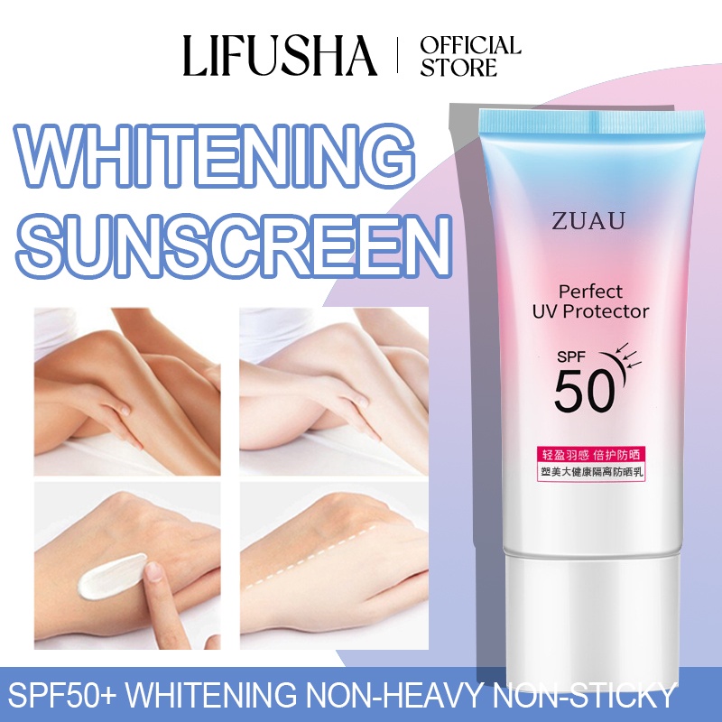 Lifusha Whitening Sunscreen Spf50 Uv Protection Whitening Refreshing And Not Greasy 5144