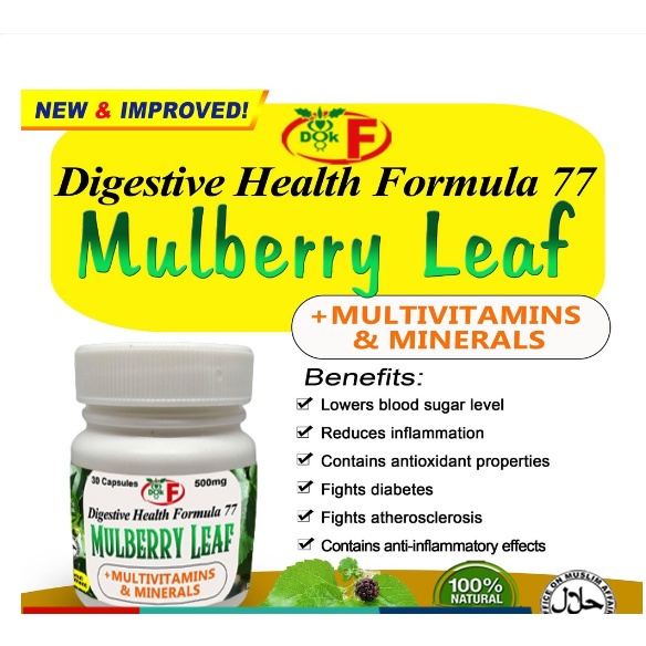 FORMULA 77 MULBERRY LEAF CAPSULES (ED) | Shopee Philippines