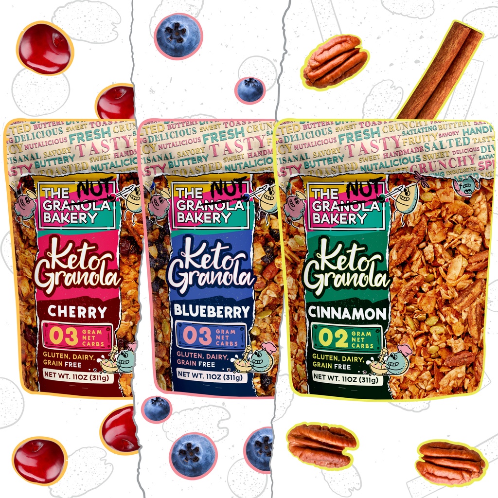 THE GRANOLA BAKERY Keto Granola Shopee Philippines