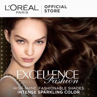 ln stockNEW¤۞LOreal Paris Excellence Ash Supreme Hair Color with Anti-Brass Purple Shampoo Hair Dye #6