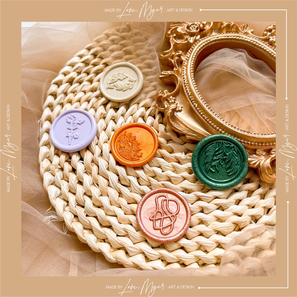 Ready Made Wax Seal Sticker Wax Seal Ready Made Aesthetic Wax Seal