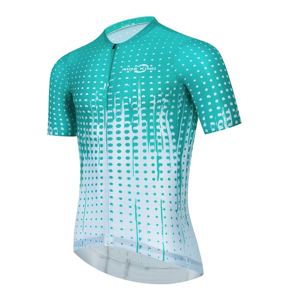 Powerband Cycling Jersey Short Sleeve Cycling Jersey Pineapple Fabric