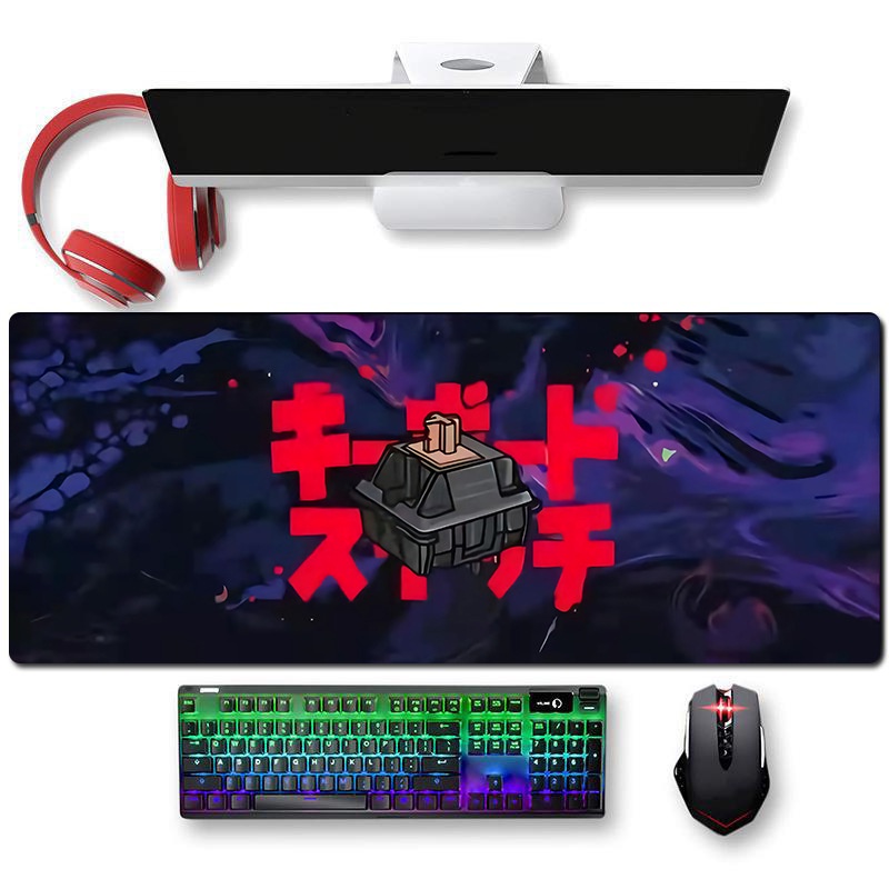 Keyboard Switch Mousepad Extended Mousepad Large Gaming Mouse Pad