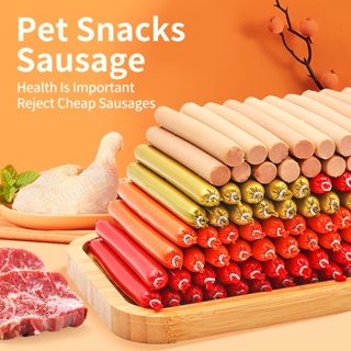 15g Hotdog Pet Dog Cat Sausage Pet Food Snack Treats Hotdog