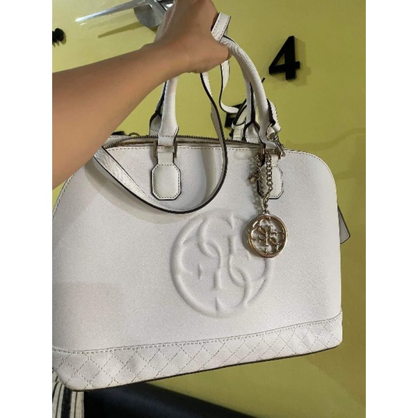 Preloved Guess Korry Dome Bag Authentic | Shopee Philippines