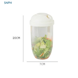 [SNOW] Fresh Salad Cup to Go Container Set with Fork Sauce Cup Portable Picnic Bento [PH] #9