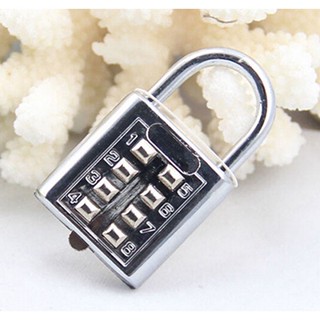 Button Combination Padlock Digit Push Password Lock for GYM Locker Drawer Cabinet Door DIY Hardware #1