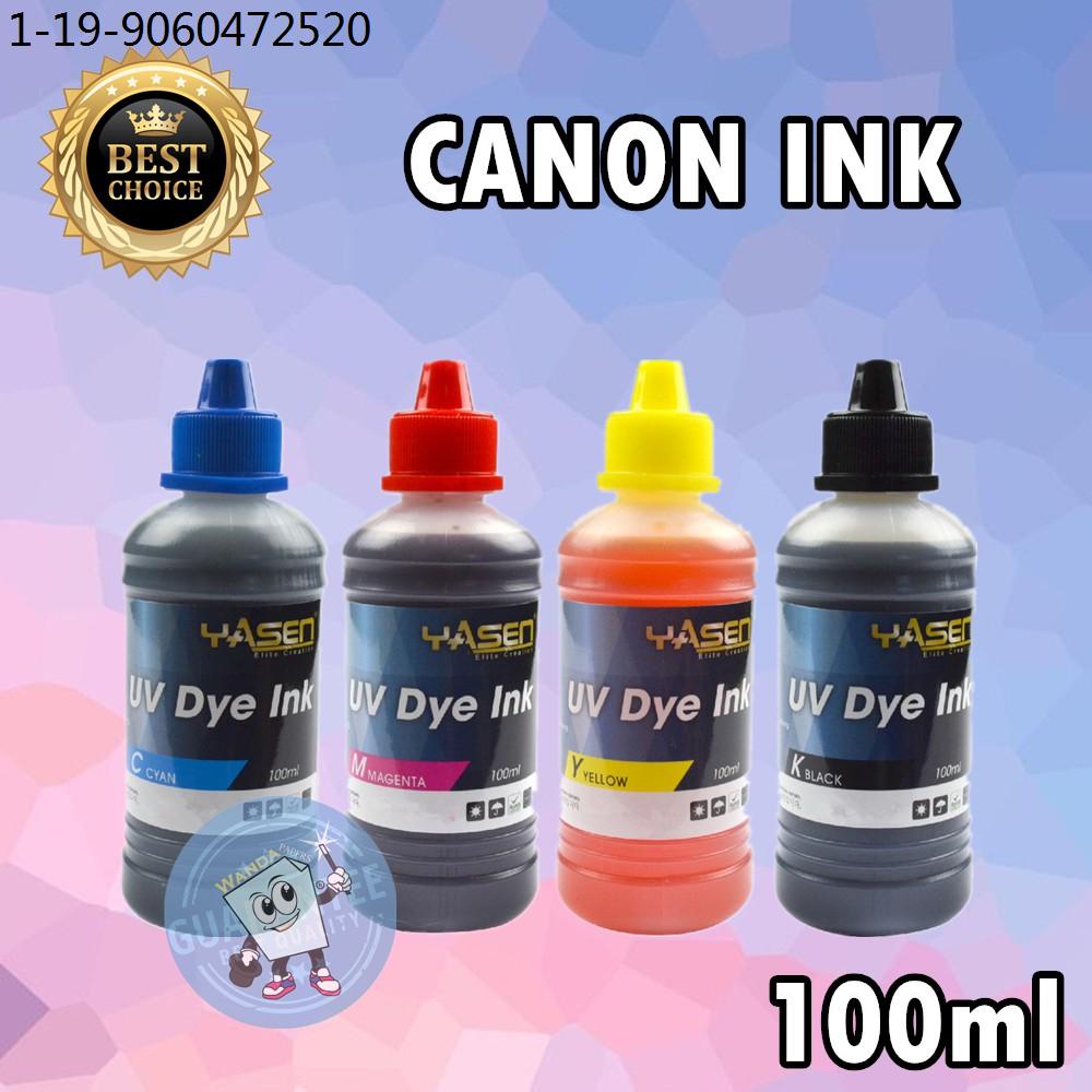 Venus Dye Yasen Premium Quality Uv Dye Ink 100ml For Canon Pixma Inkjet Printer Shopee Philippines 2228