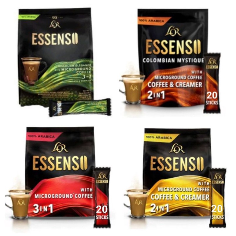 LOR Essenso Coffee 2in1/3in1/Brazilian/Mystique 2in1 Shopee Philippines