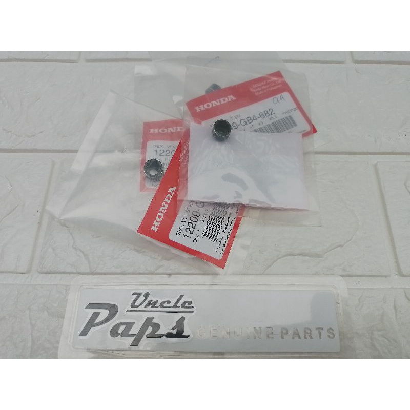 Valve seal 1pc (Stem) Intake / Exhaust Genuine for Honda wave 125 Xrm