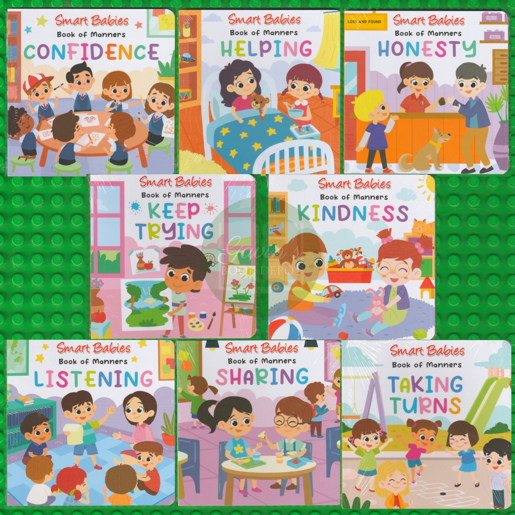Smart Babies Book of Manners Set 2 (Board Book) Shopee Philippines