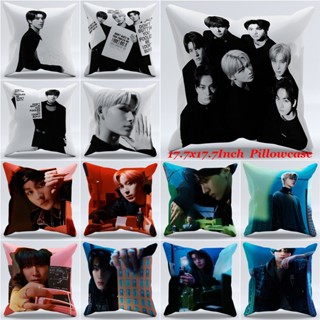 【Hot sale】Enhypen Throw Pillow Case Dimension : Answer Single Side Printed Polyester Throw Pillow Ca #1