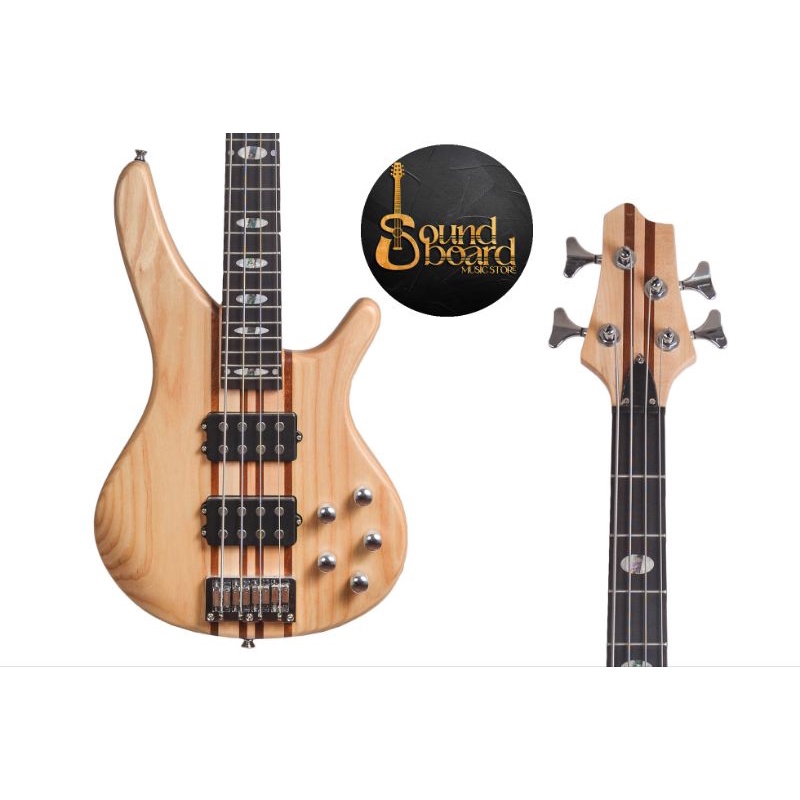 Thomson Active Bass Guitar 4 Strings with Free Guitar Setup Shopee