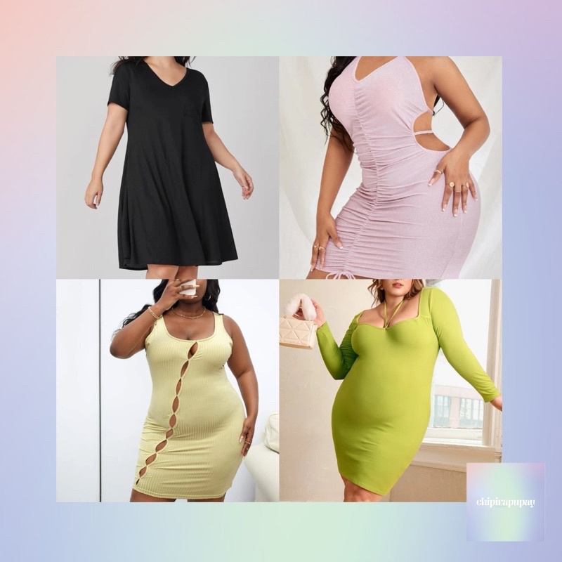 SHEIN Curve Plus Size | Dress 0XL-5XL | Shopee Philippines
