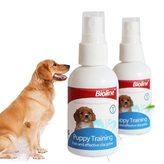 ▧♗ↂ11/18- [Wikidog]Bioline Puppy Training Potty Spray Inducer 50Ml