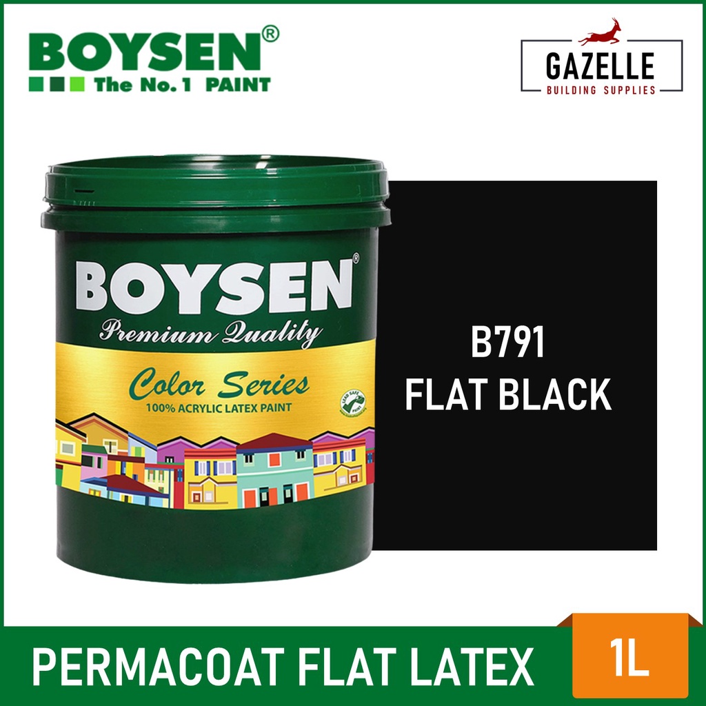 boysen-color-series-permacoat-flat-latex-paint-black-b791-1-liter