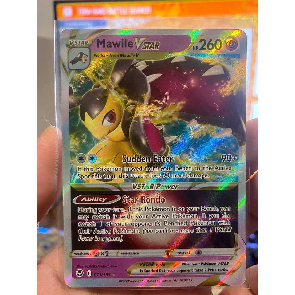 Pokemon TCG Mawile VSTAR - 071/195 - Ultra Rare Sword & Shield: Silver ...