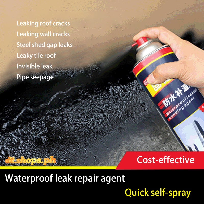 Self-spraying waterproof leak repair agent roof polyurethane waterproof ...