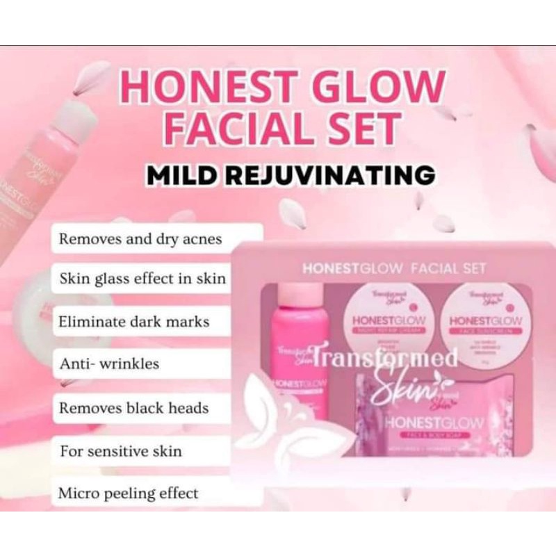 Honest Glow Rejuvinating Set Shopee Philippines