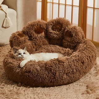 pet toysCat litter winter warm four seasons universal bed house villa deep sleep net red cute cat k