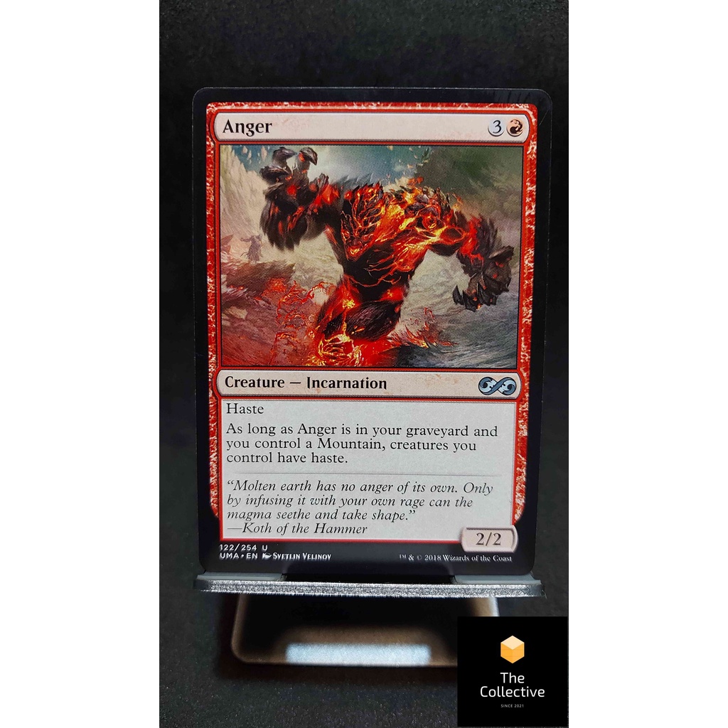 Magic the Gathering - MTG Card Game - Anger - UMA [RED] / [ID: RB1 ...