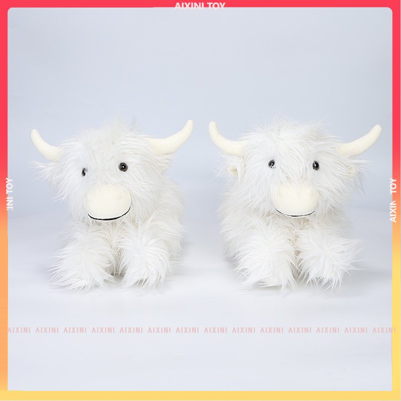 AIXINI Men's Plush Yak Slippers Home Indoor Soft AntiSlip Cute Winter Warm Floor Shoes Slippers