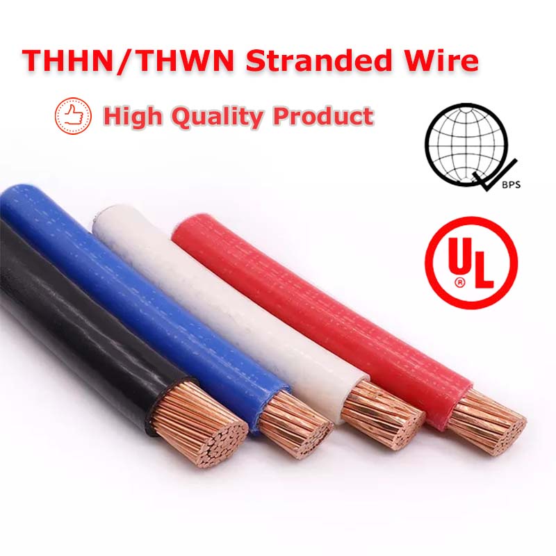 THHN/THWN Stranded Wires AWG10/7 AWG8/7 AWG6/7 Enough Copper Electrical